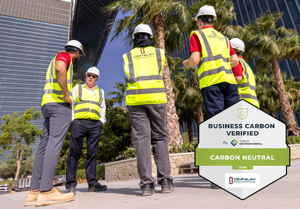 Sustainability at Omnium badge