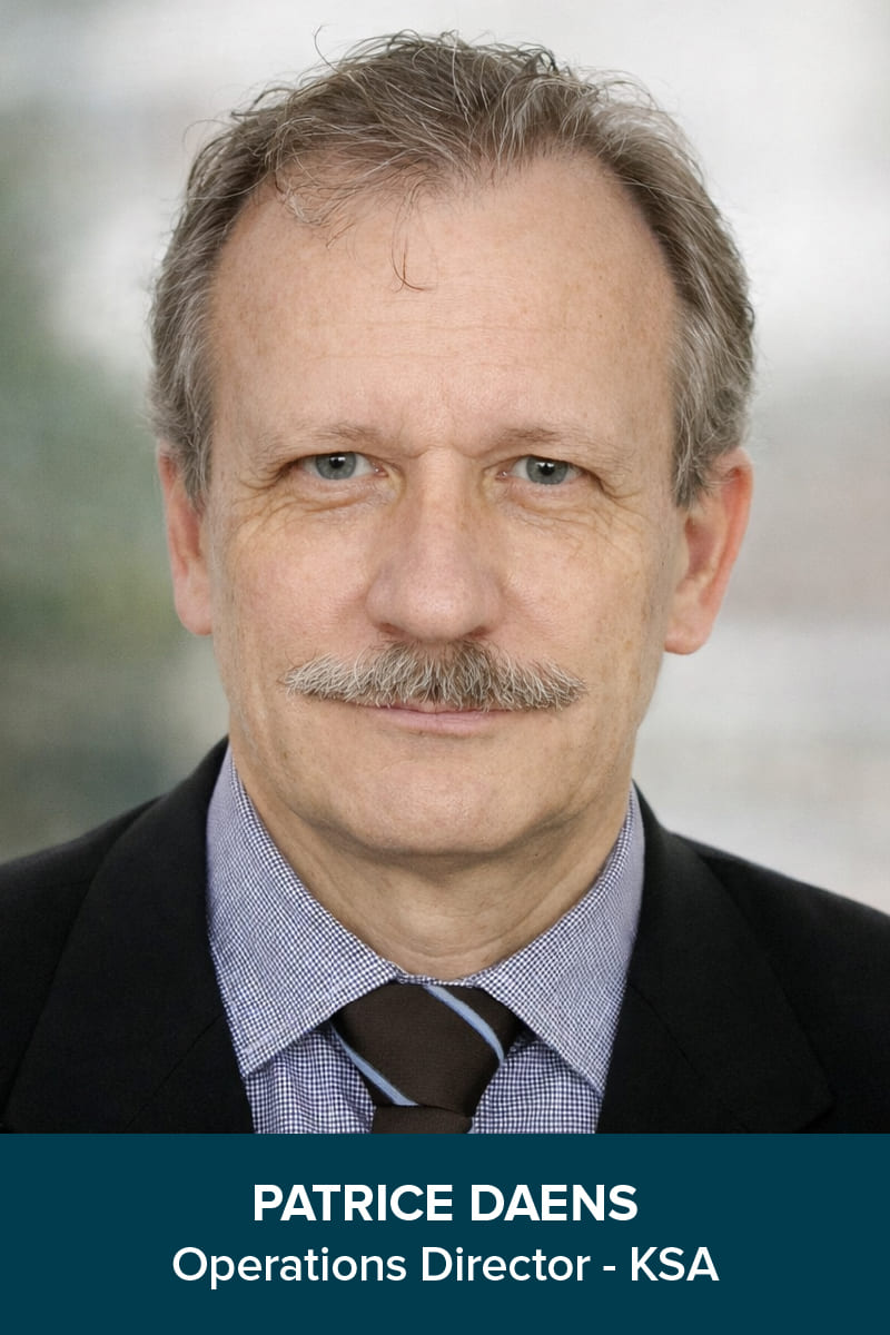 Operations Director Patrice Daens